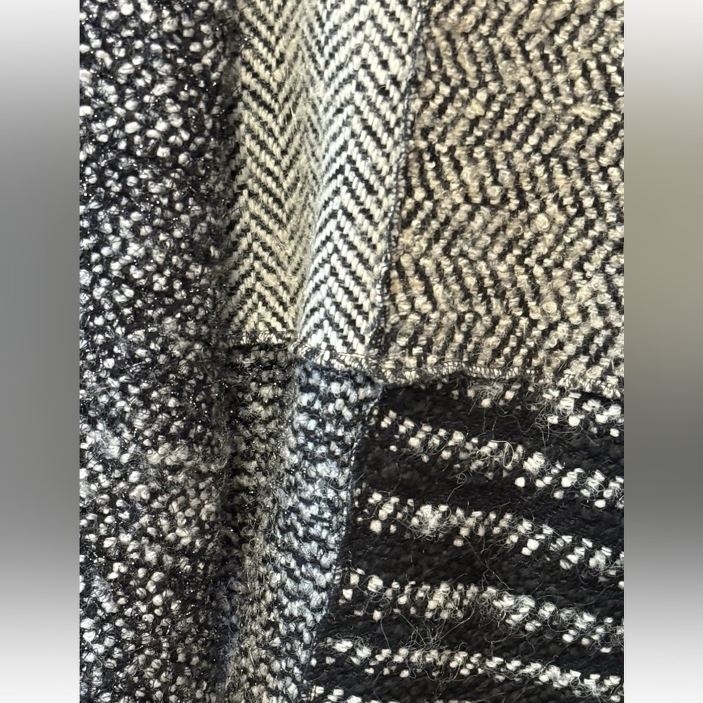 Coldwater Creek Plus Size 2x Patchwork Tweed Jack… - image 3